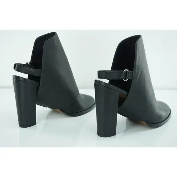 Vince Jody Ankle Strap Back Mule Bootie Pumps Size 9 NIB $495